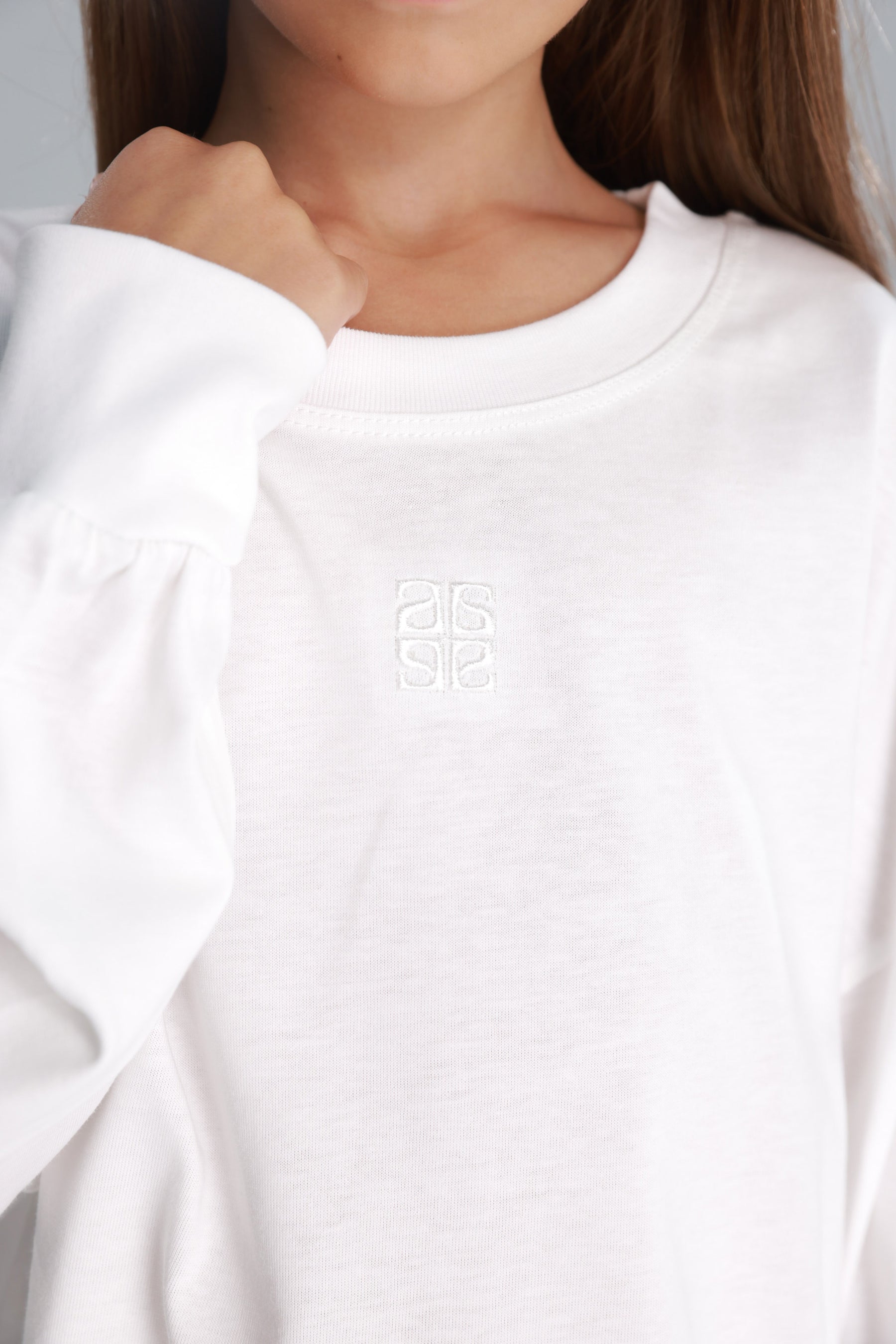 חולצת סנטי לבנה