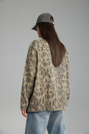 ג'קט ג'ינס ליני מנומר