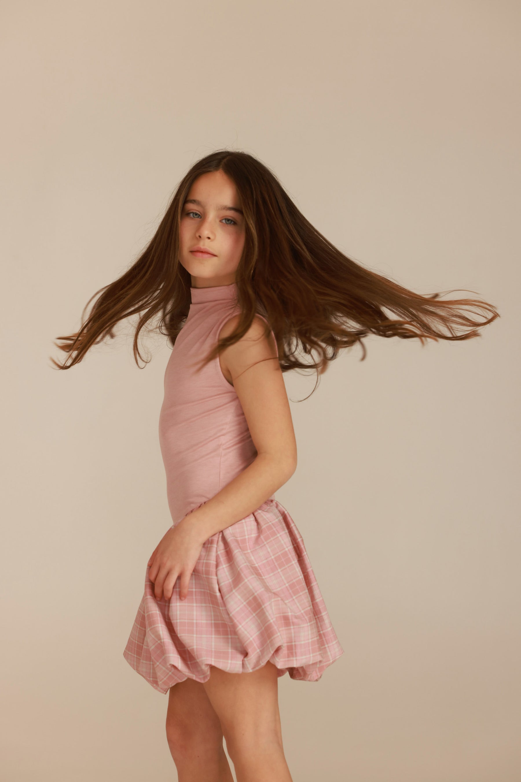 שמלת מיאלה ורודה