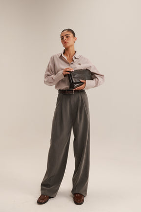 מכנסי זואי אפורים