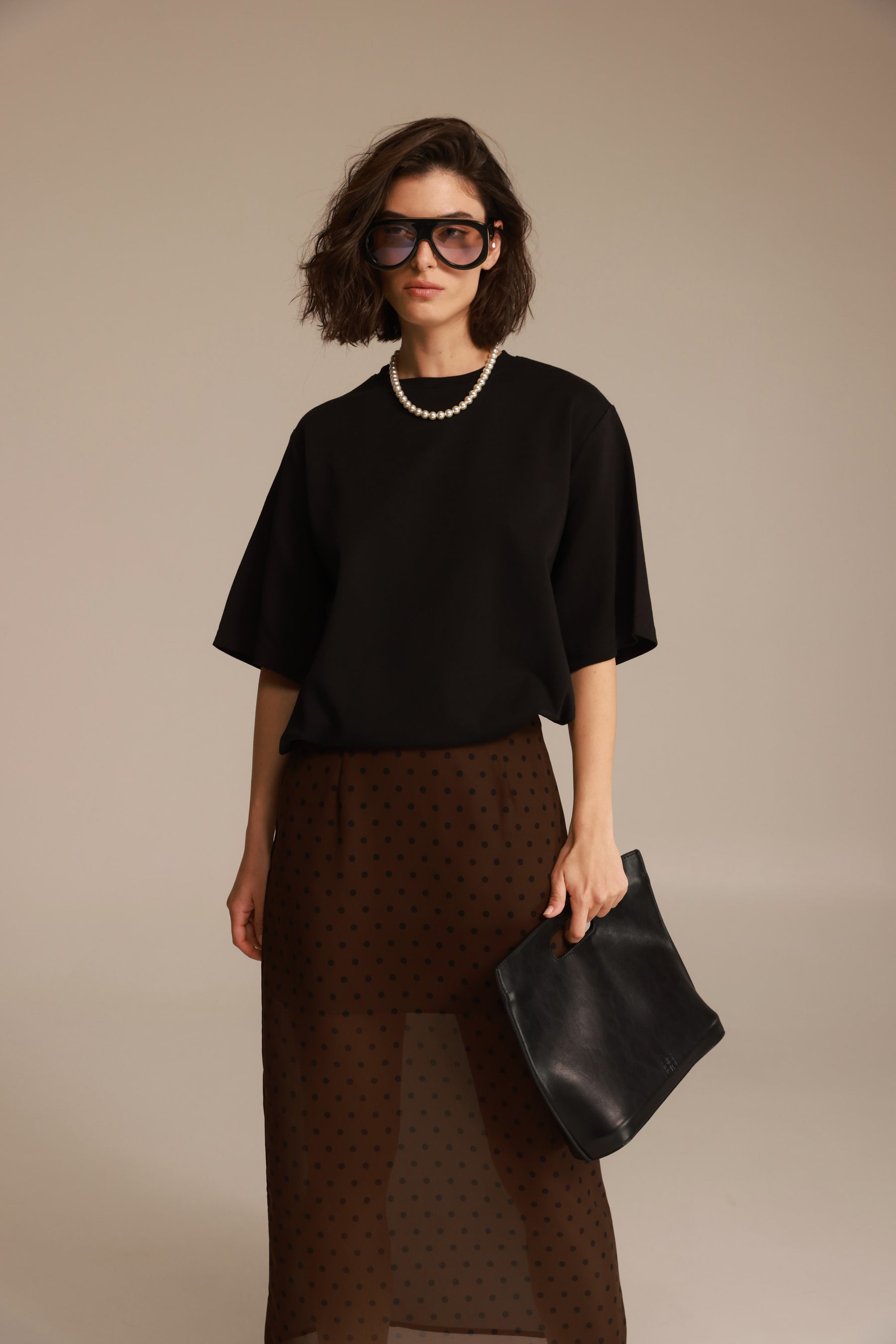 חולצת וויל שחורה