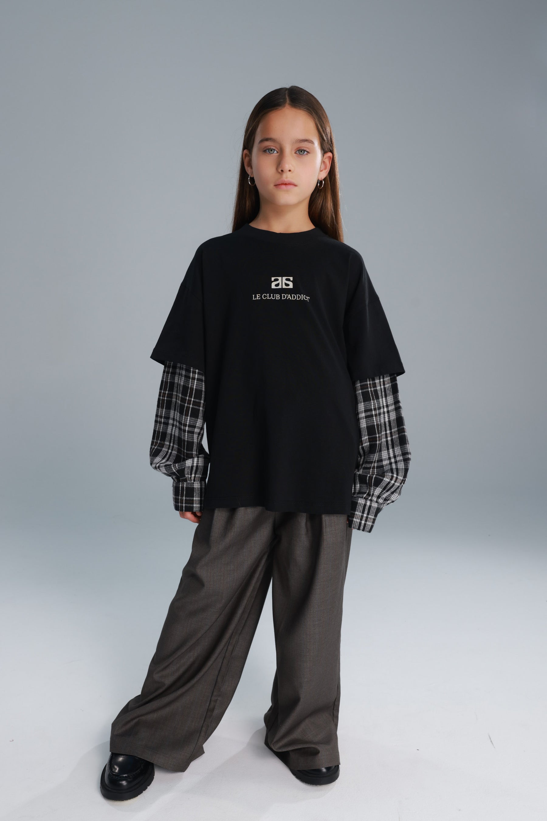 חולצת מדלן שחורה