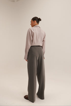 מכנסי זואי אפורים