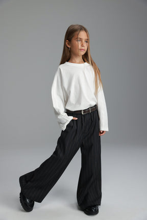 חגורת איב חום כהה אבזם כסף