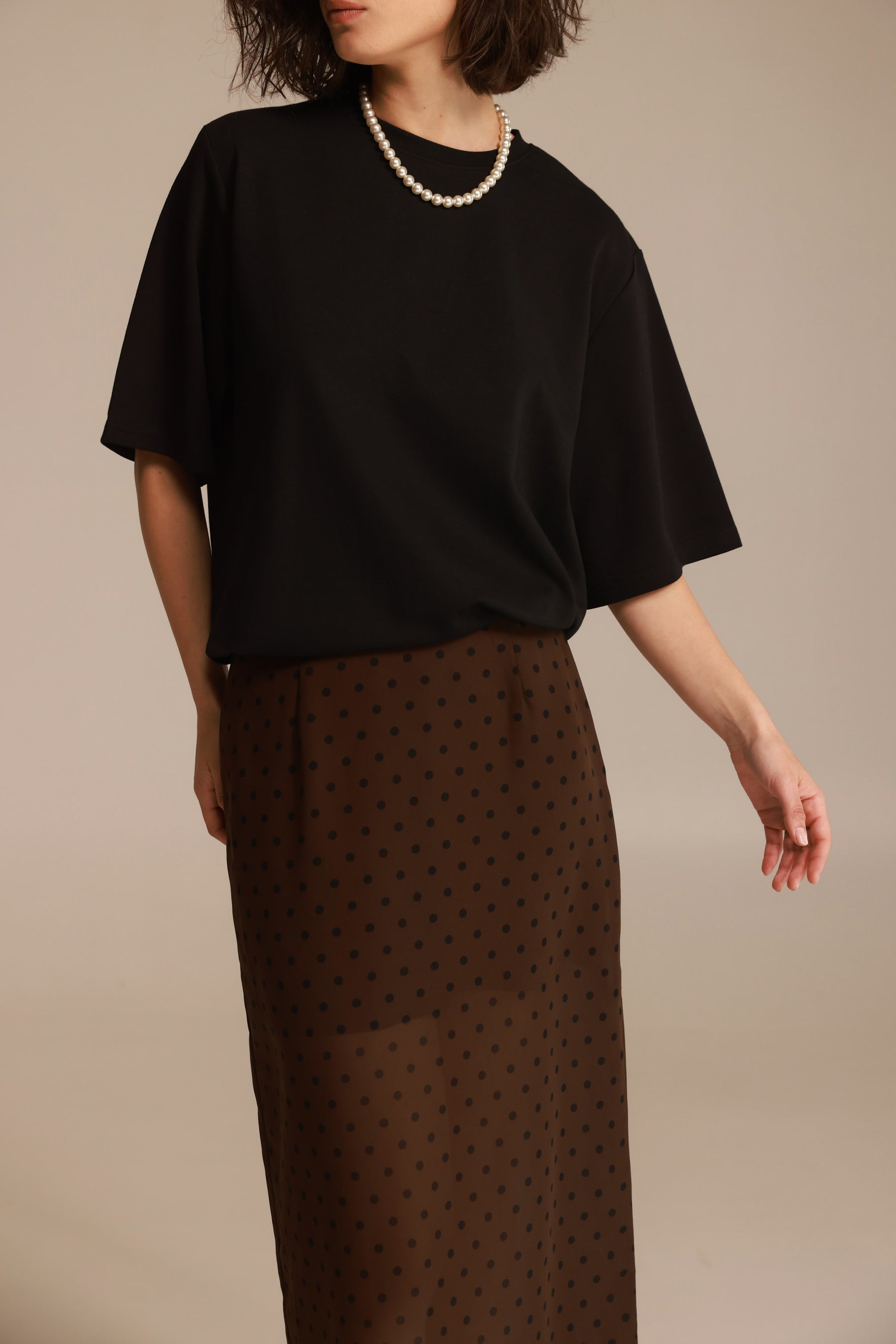 חולצת וויל שחורה