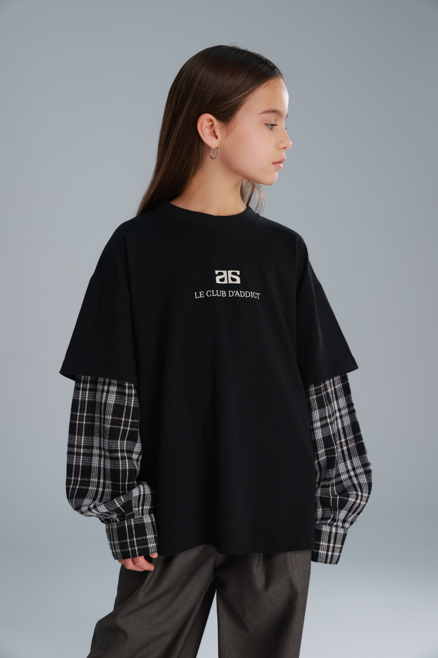 חולצת מדלן שחורה