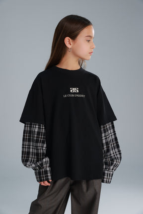 חולצת מדלן שחורה