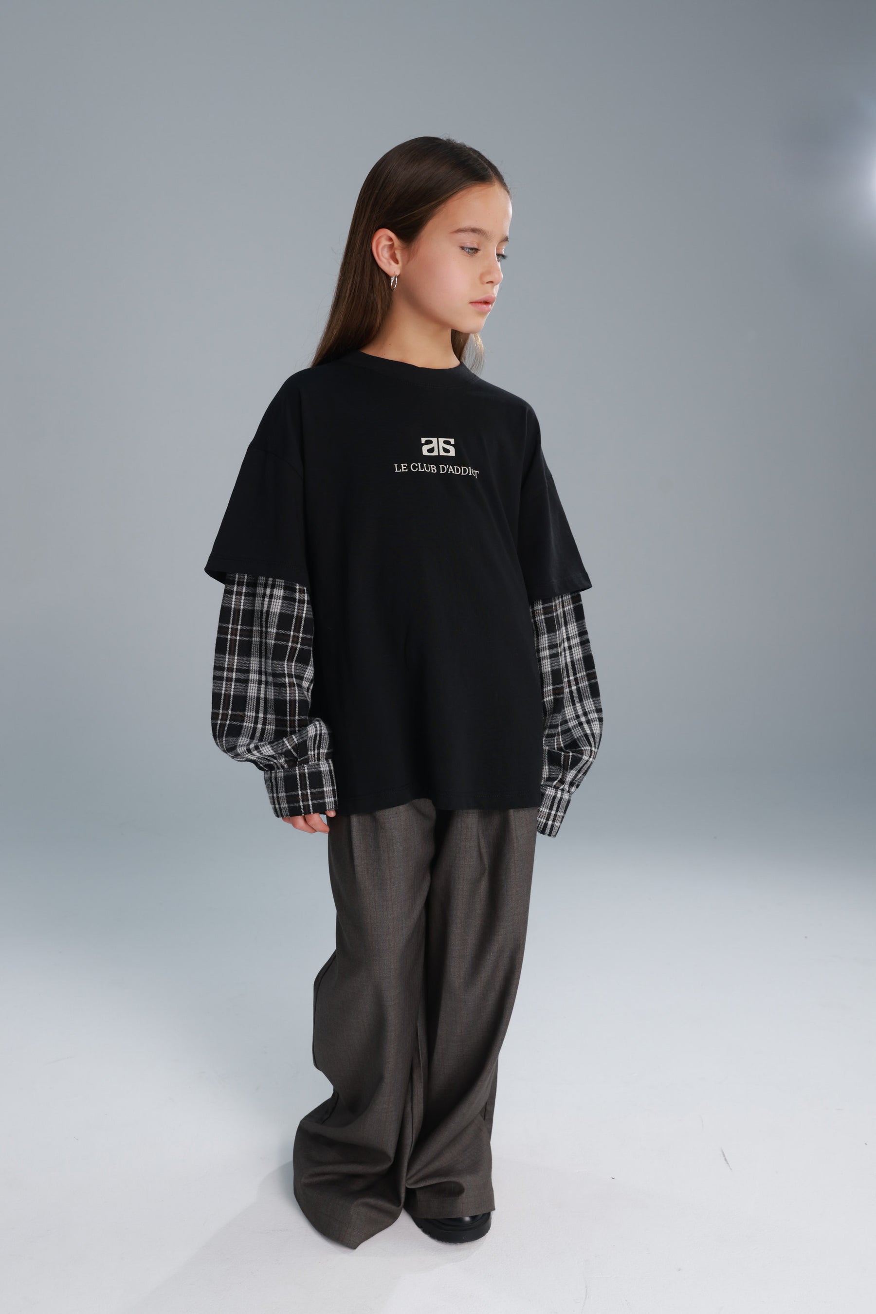 חולצת מדלן שחורה