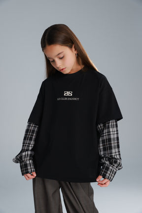 חולצת מדלן שחורה