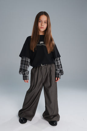 מכנסי טינה חאקי