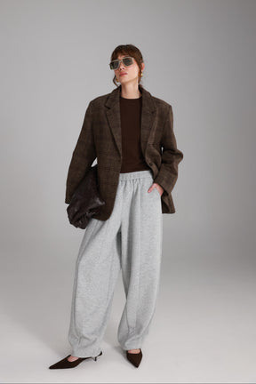 מכנסי אייבי אפור בהיר