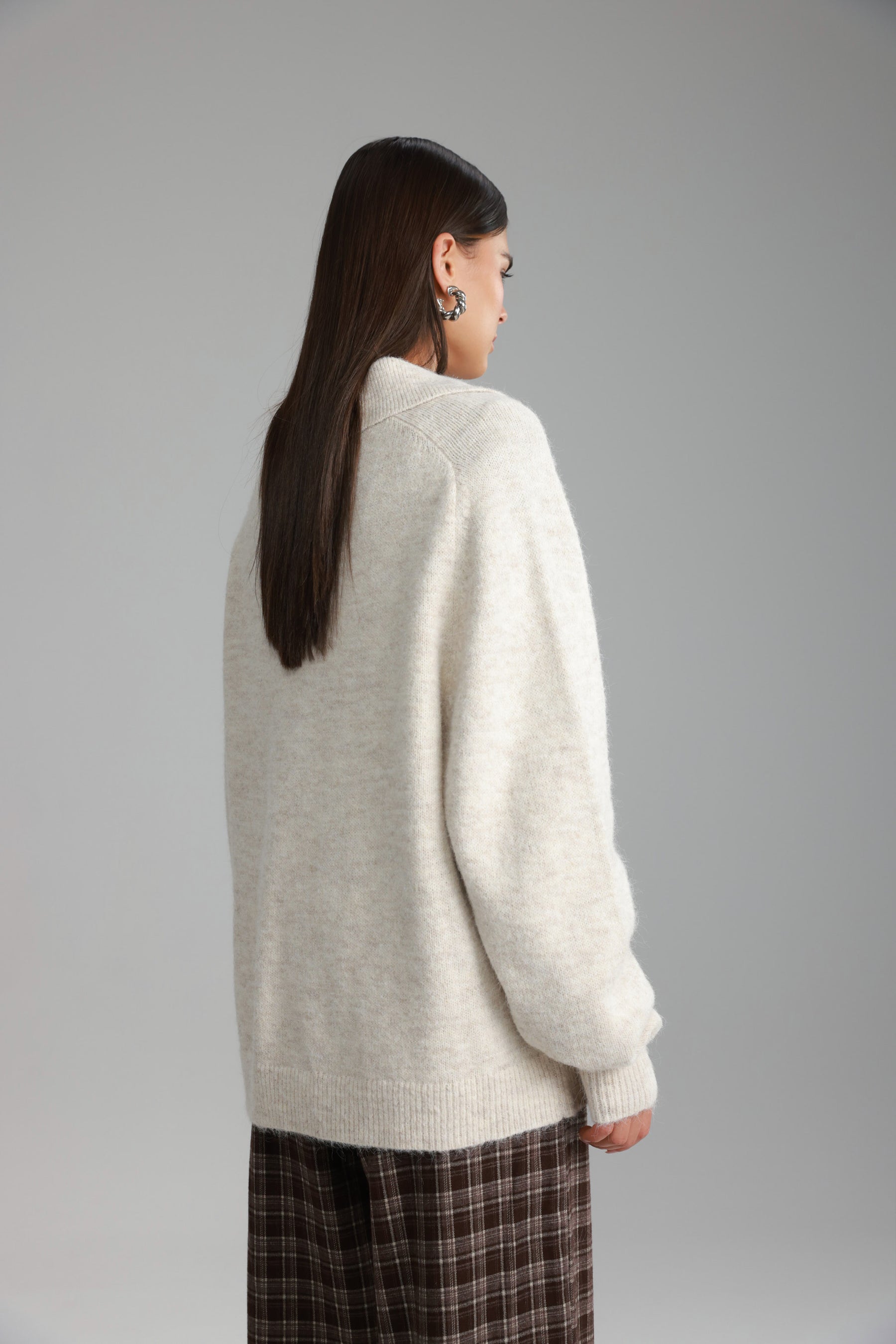 סוודר מולי בז'