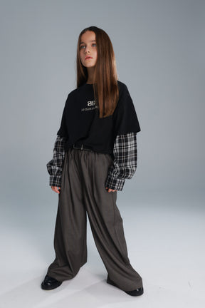 מכנסי טינה חאקי