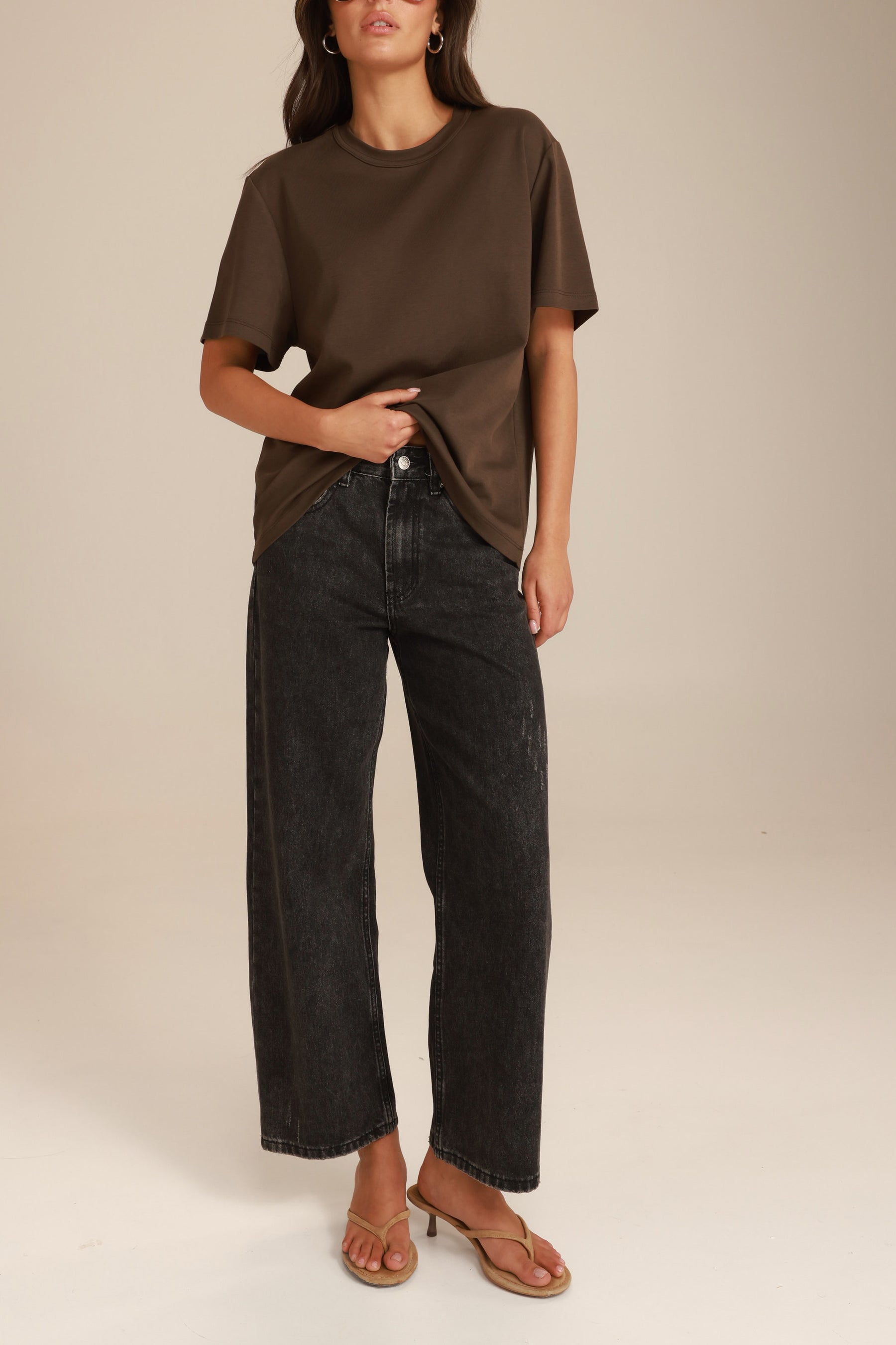 ג'ינס טוני שחור