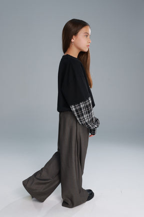 חולצת מדלן שחורה