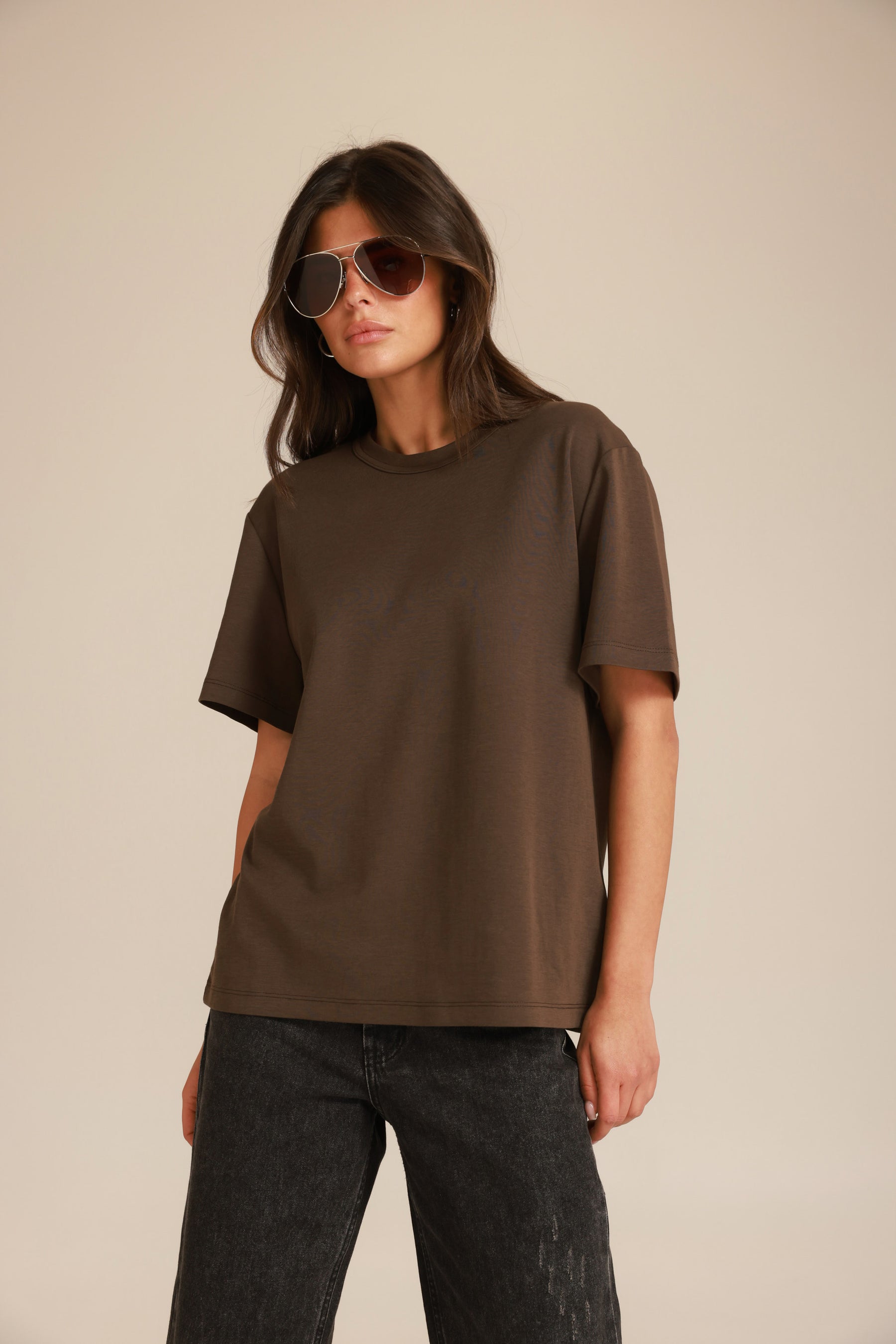 חולצת דקוטה חומה