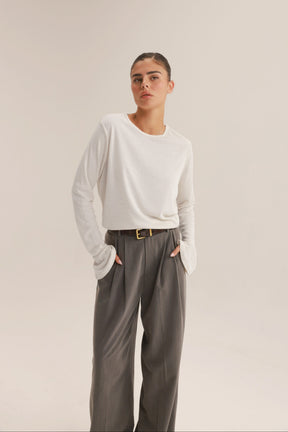 חולצת שיה לבנה