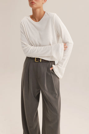 חולצת שיה לבנה