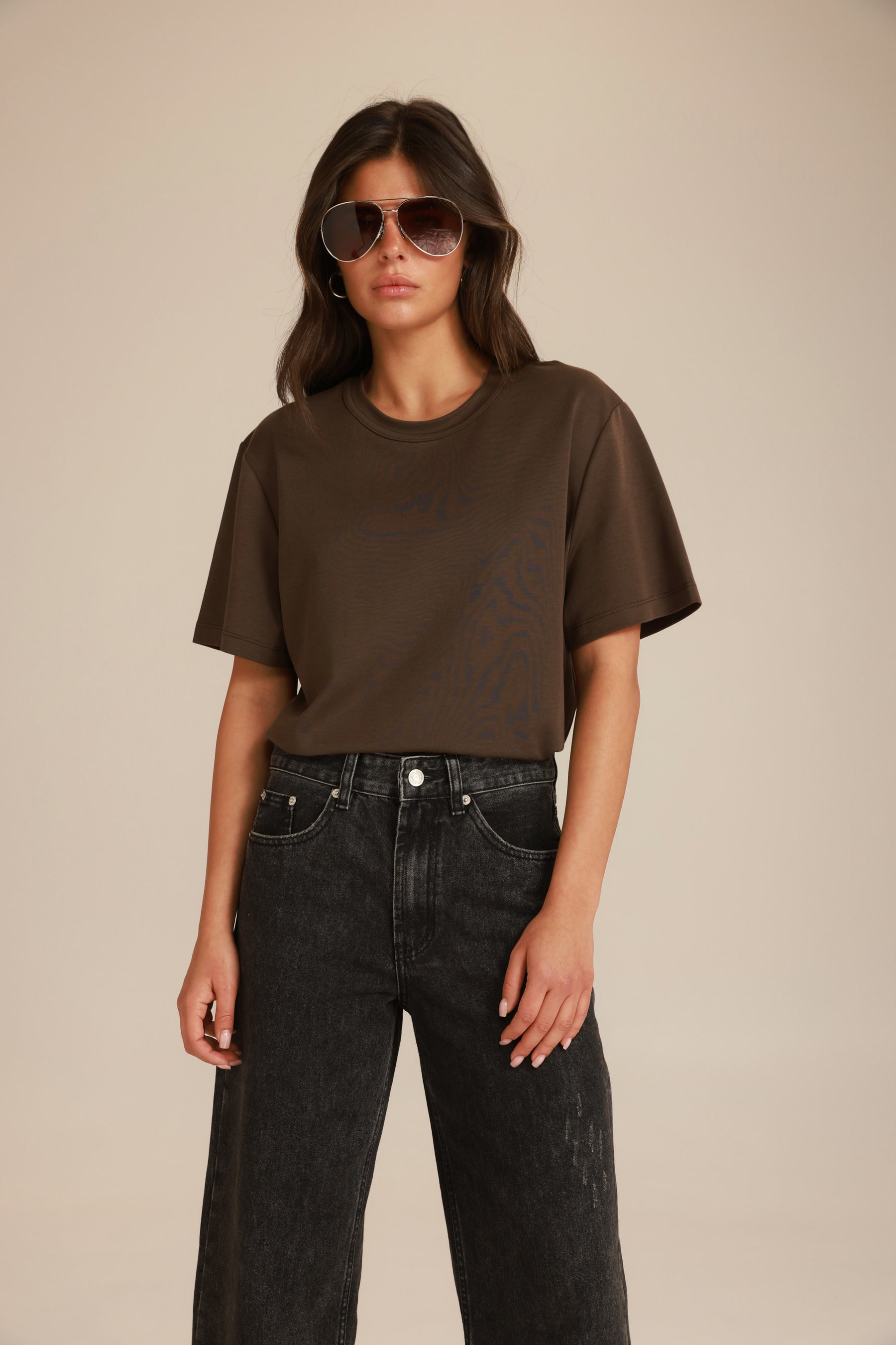 חולצת דקוטה חומה