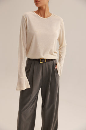 חולצת שיה בז'