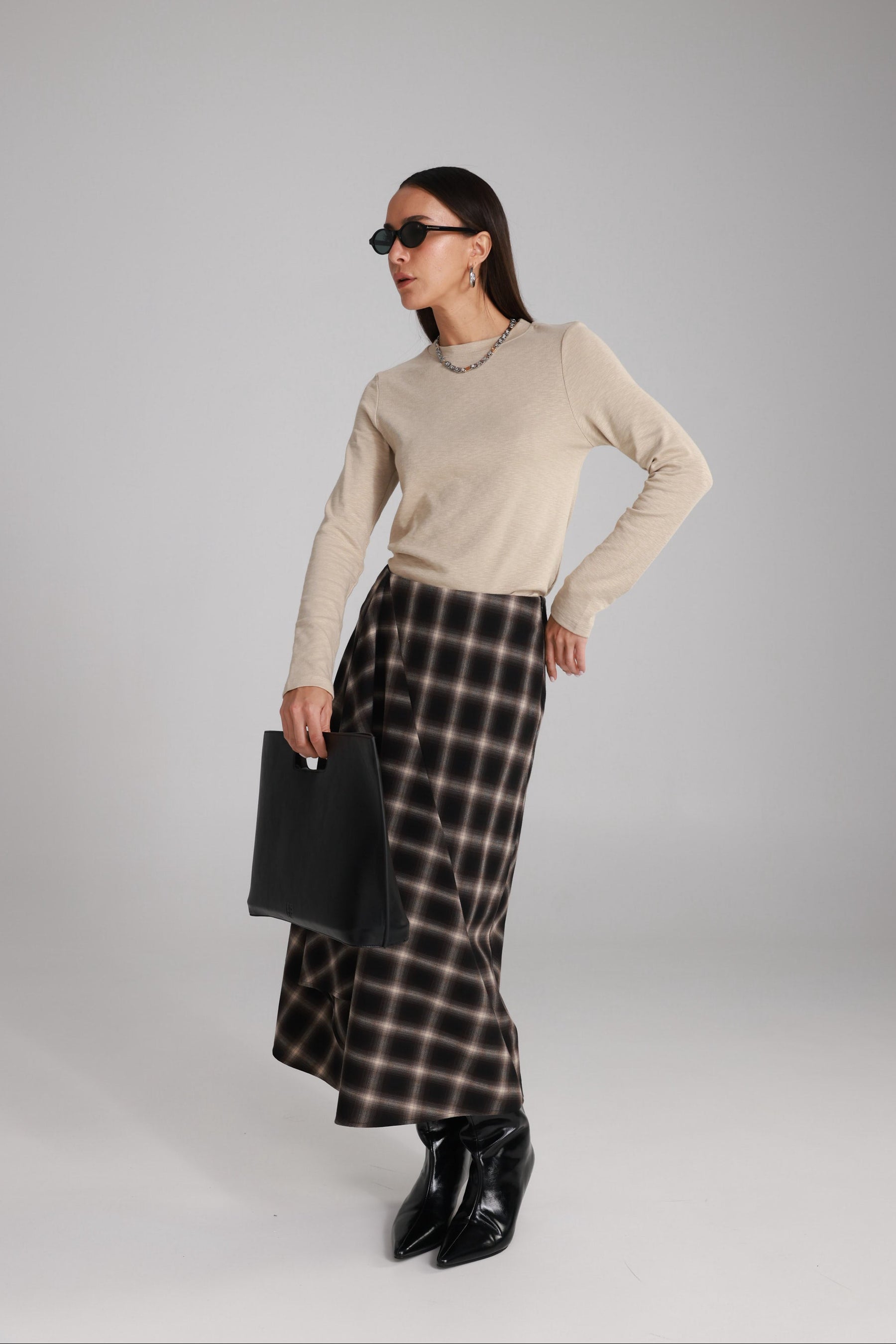 חולצת ג'יני בז'