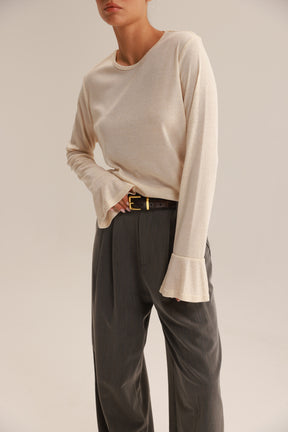 חולצת שיה בז'