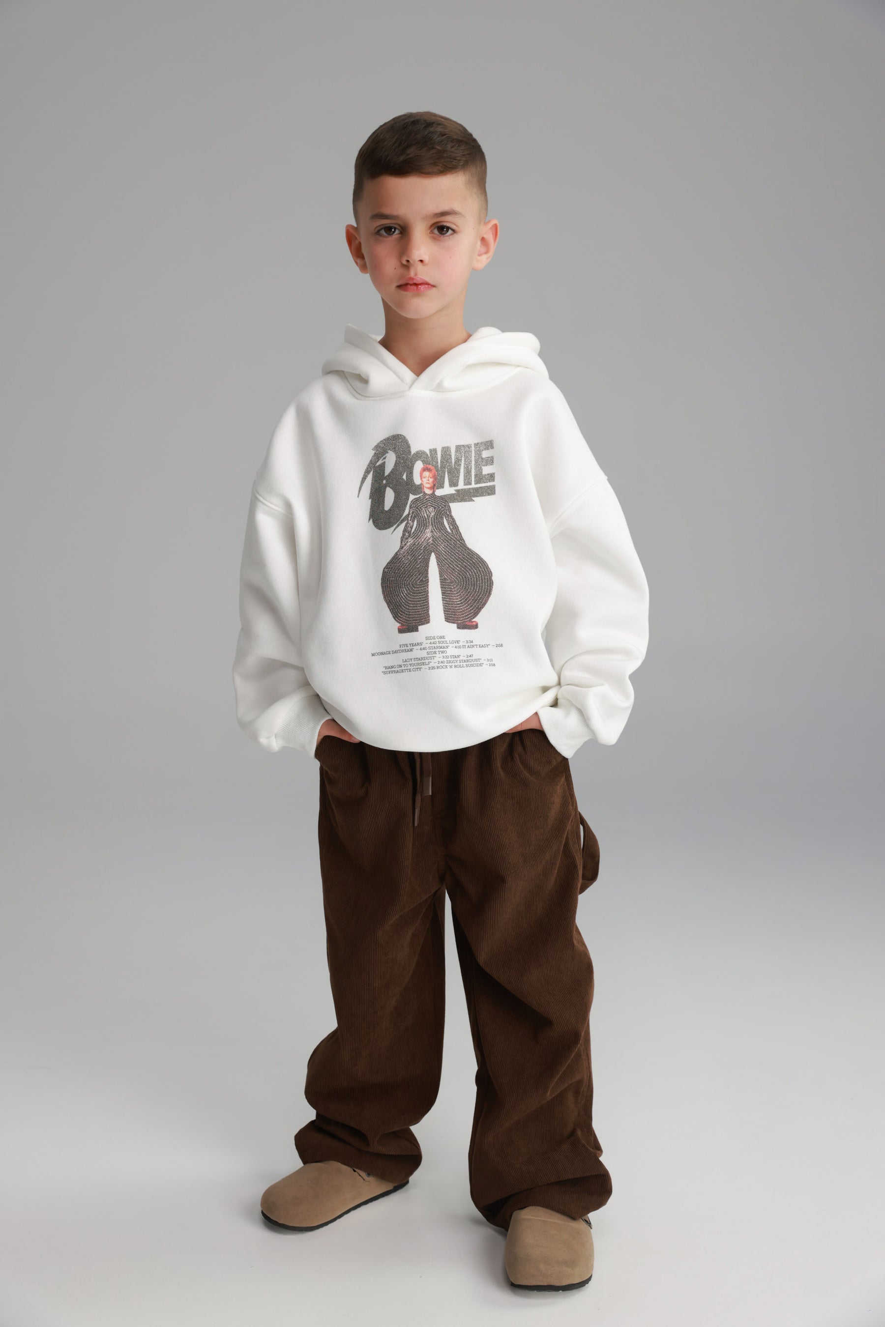 מכנסי ג'ורג' חומים