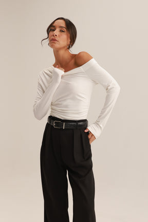 חולצת מון לבנה