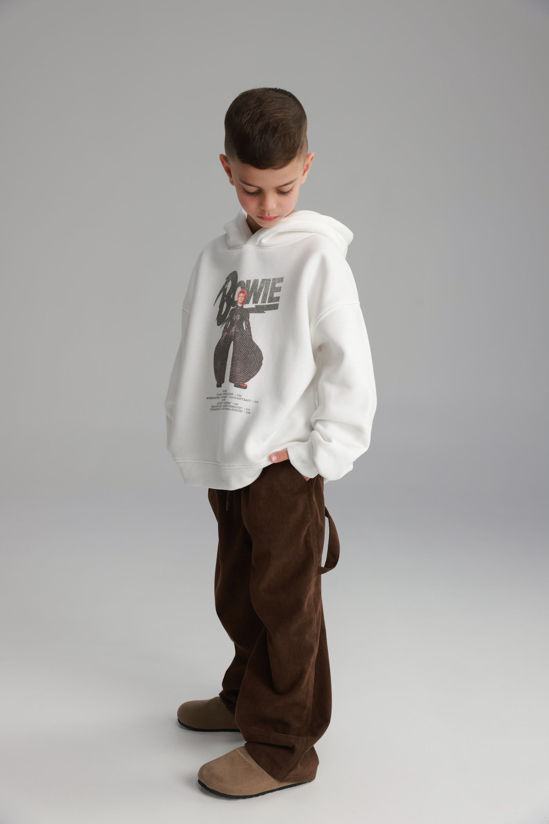 מכנסי ג'ורג' חומים