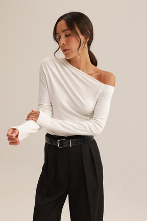 חולצת מון לבנה