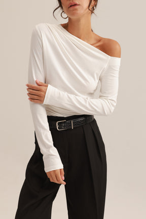 חולצת מון לבנה