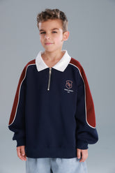 סוויטשירט לין נייבי