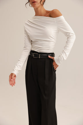 חולצת מון לבנה