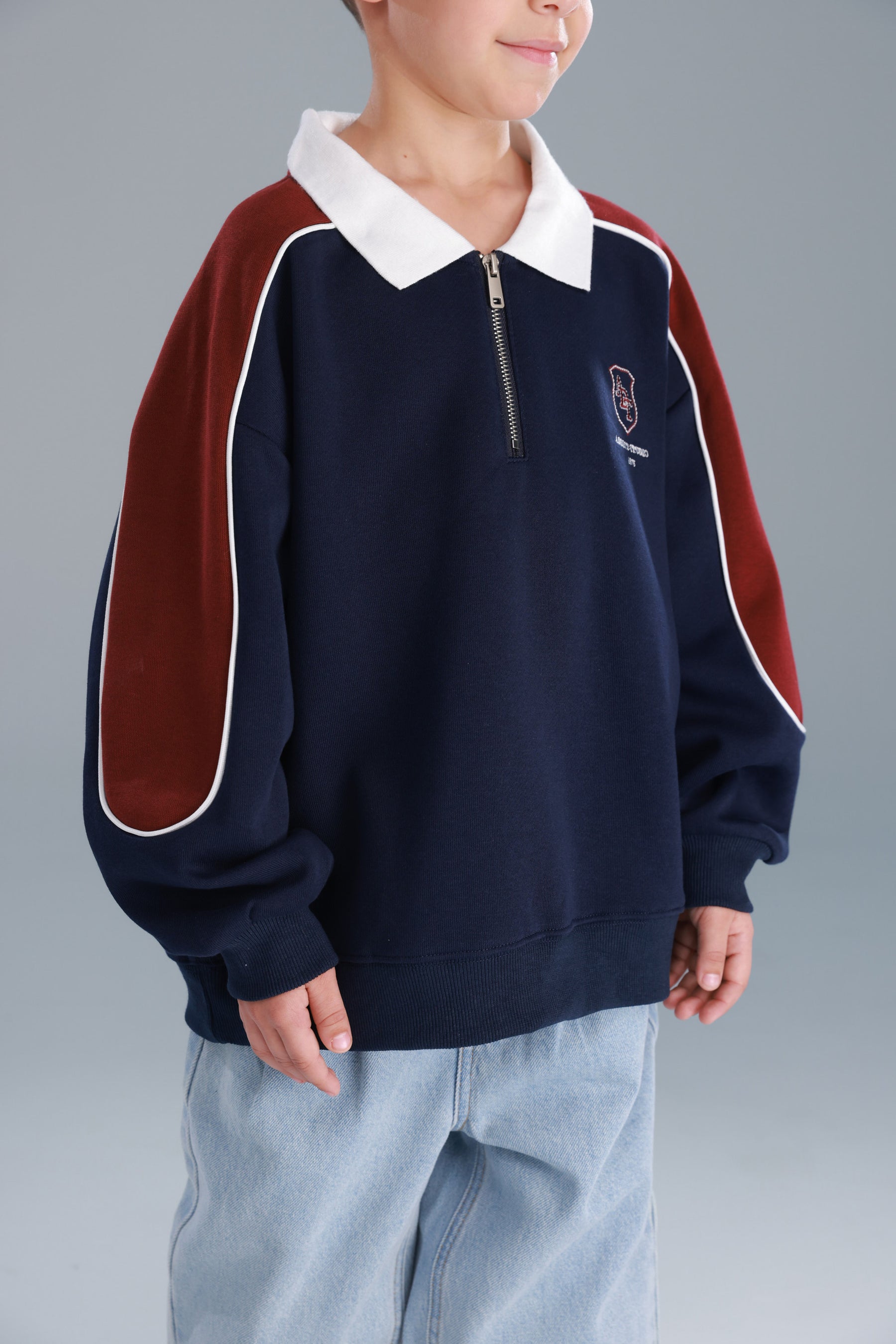 סוויטשירט לין נייבי