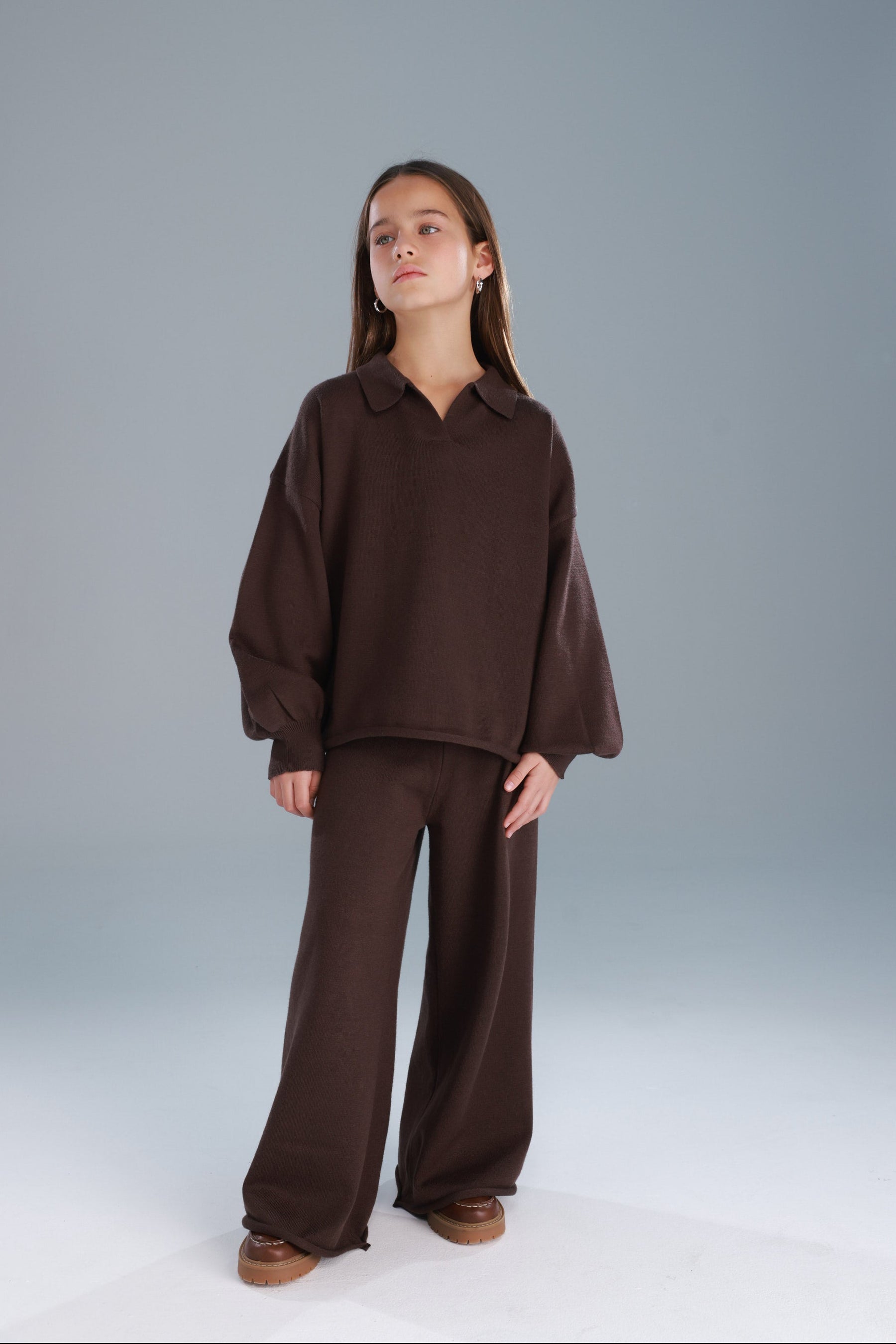 חליפת מונרו חומה