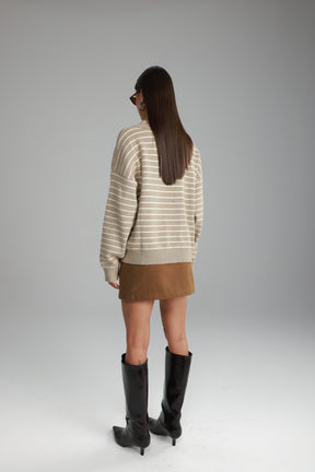 חצאית שיינה חומה