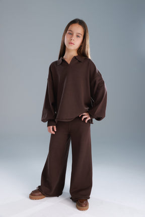 חליפת מונרו חומה