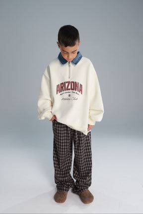 סוויטשירט דורי שמנת