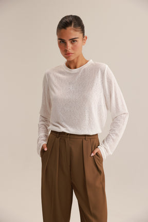 חולצת אלישה לבנה