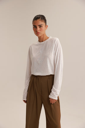 חולצת אלישה לבנה