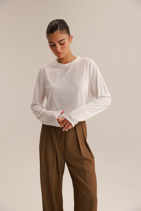 חולצת אלישה לבנה