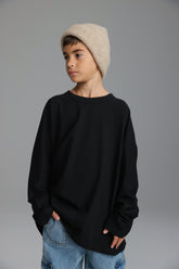 חולצת קרינה שחורה