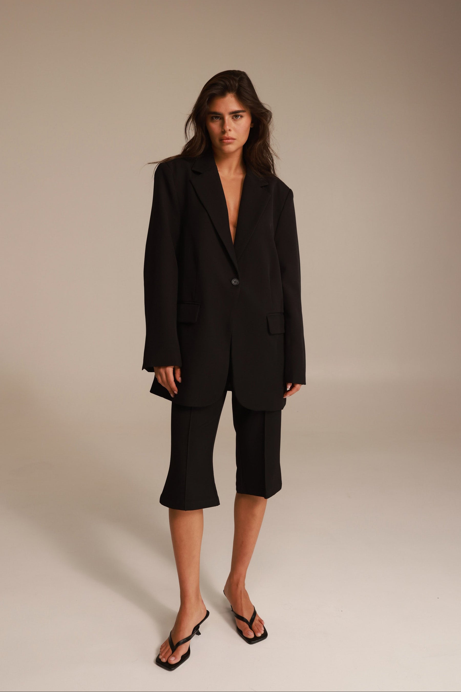 מכנסי נואל שחורים