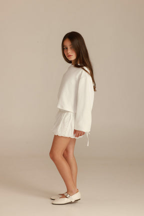 מכנסי אנטואן לבנים