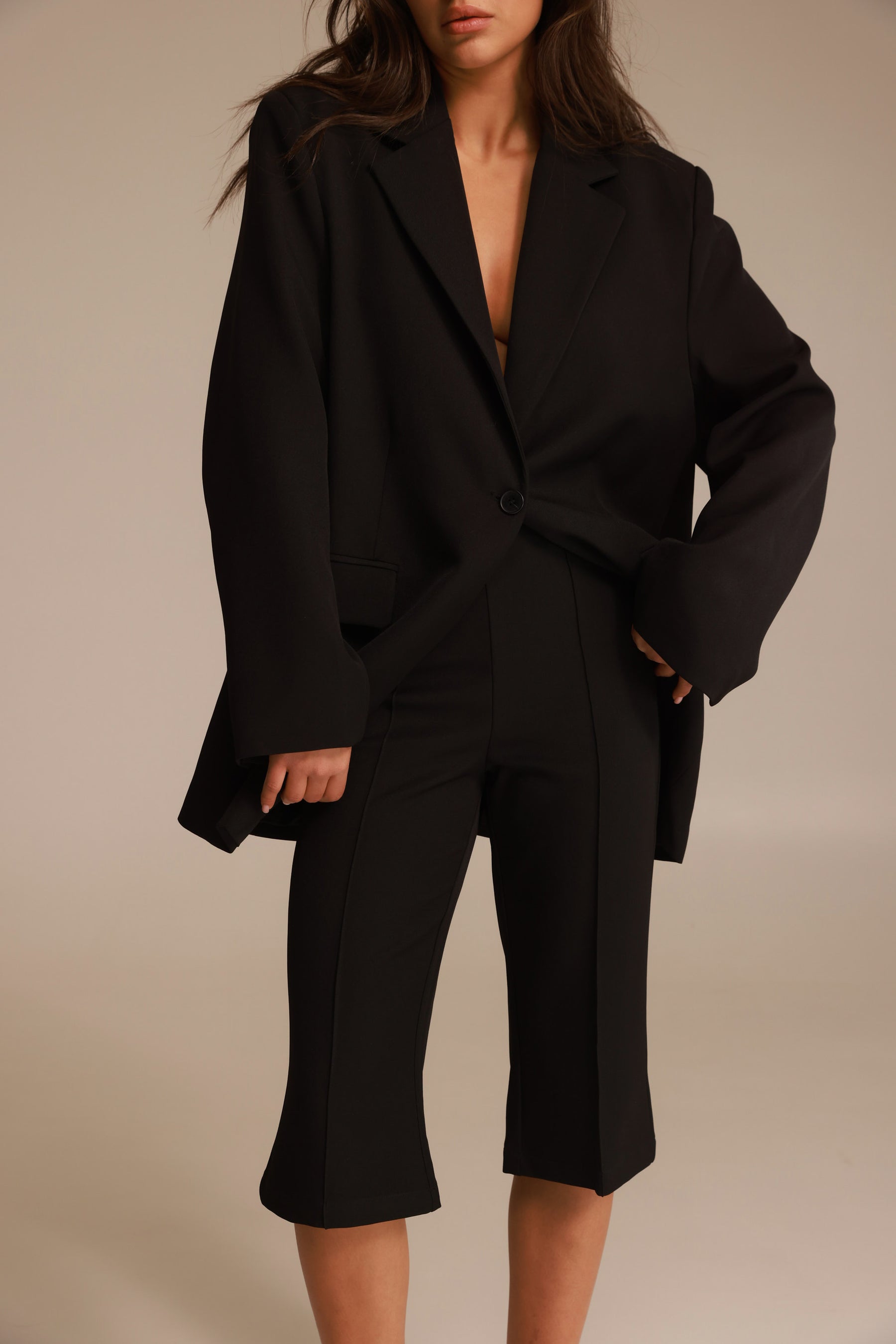 מכנסי נואל שחורים