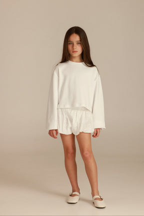 מכנסי אנטואן לבנים