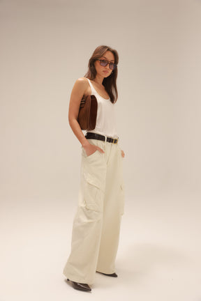 מכנסי דגמ"ח ניקו שמנת