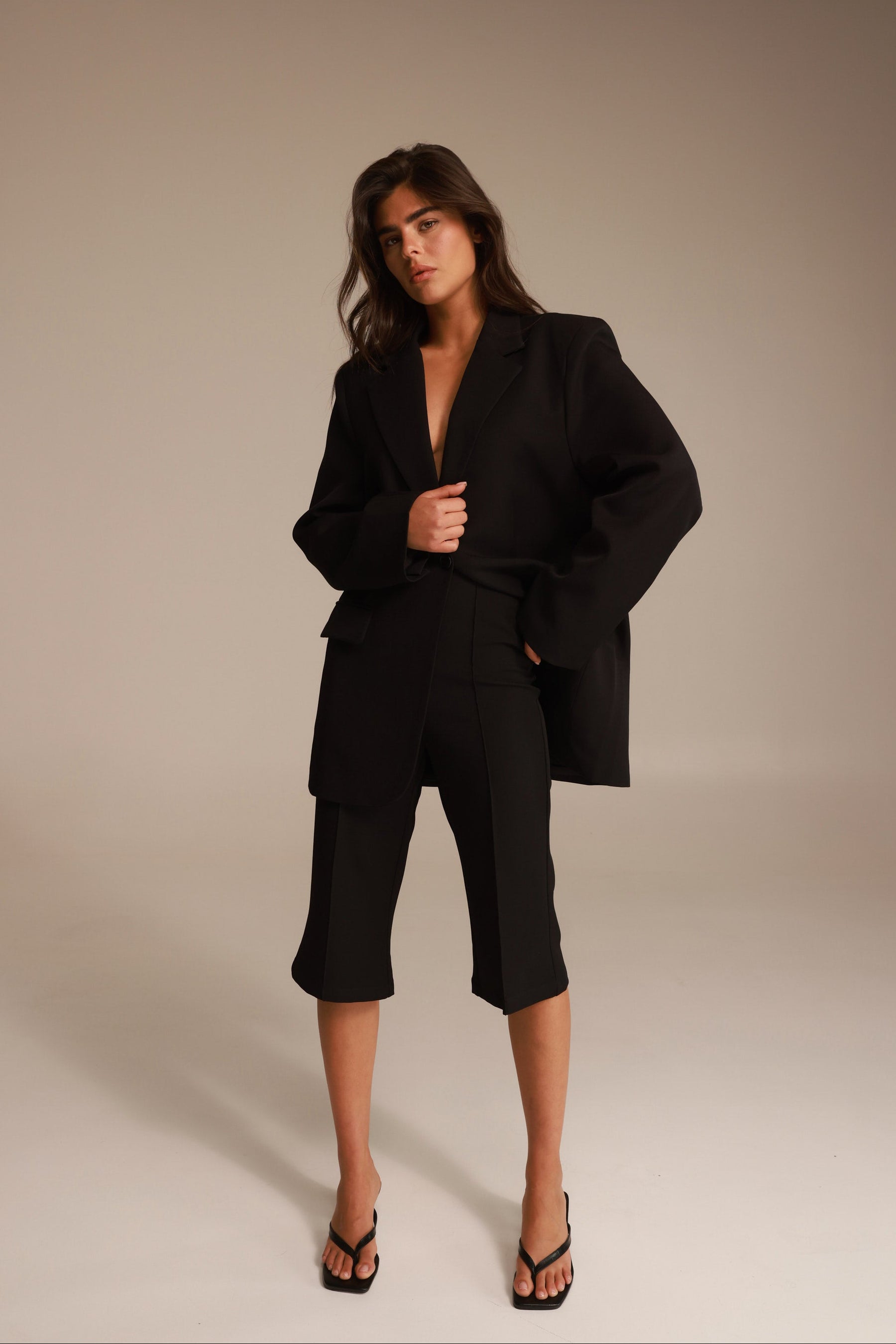 מכנסי נואל שחורים