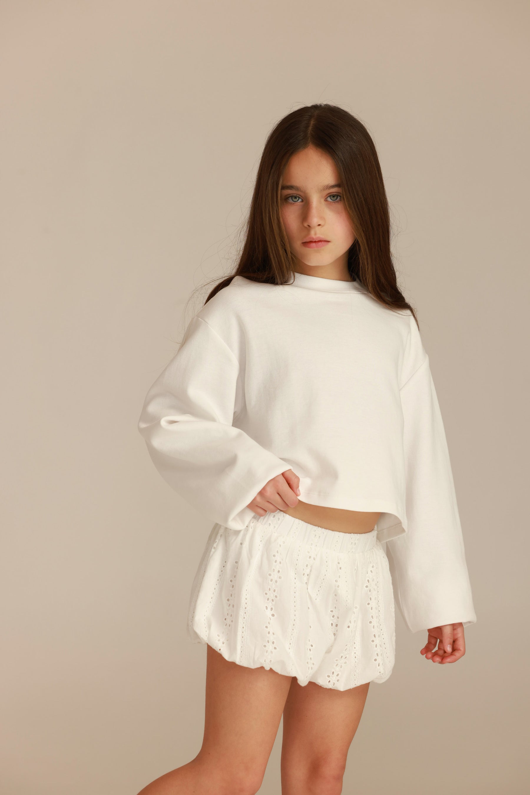 מכנסי אנטואן לבנים