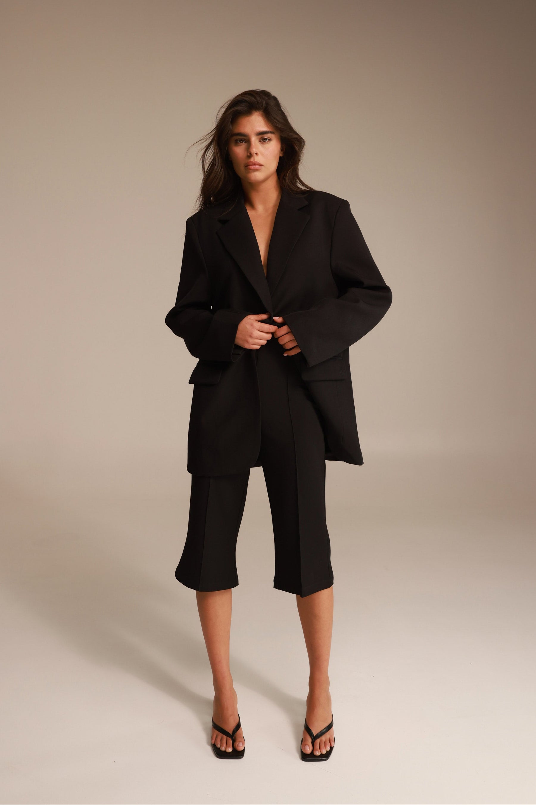 מכנסי נואל שחורים